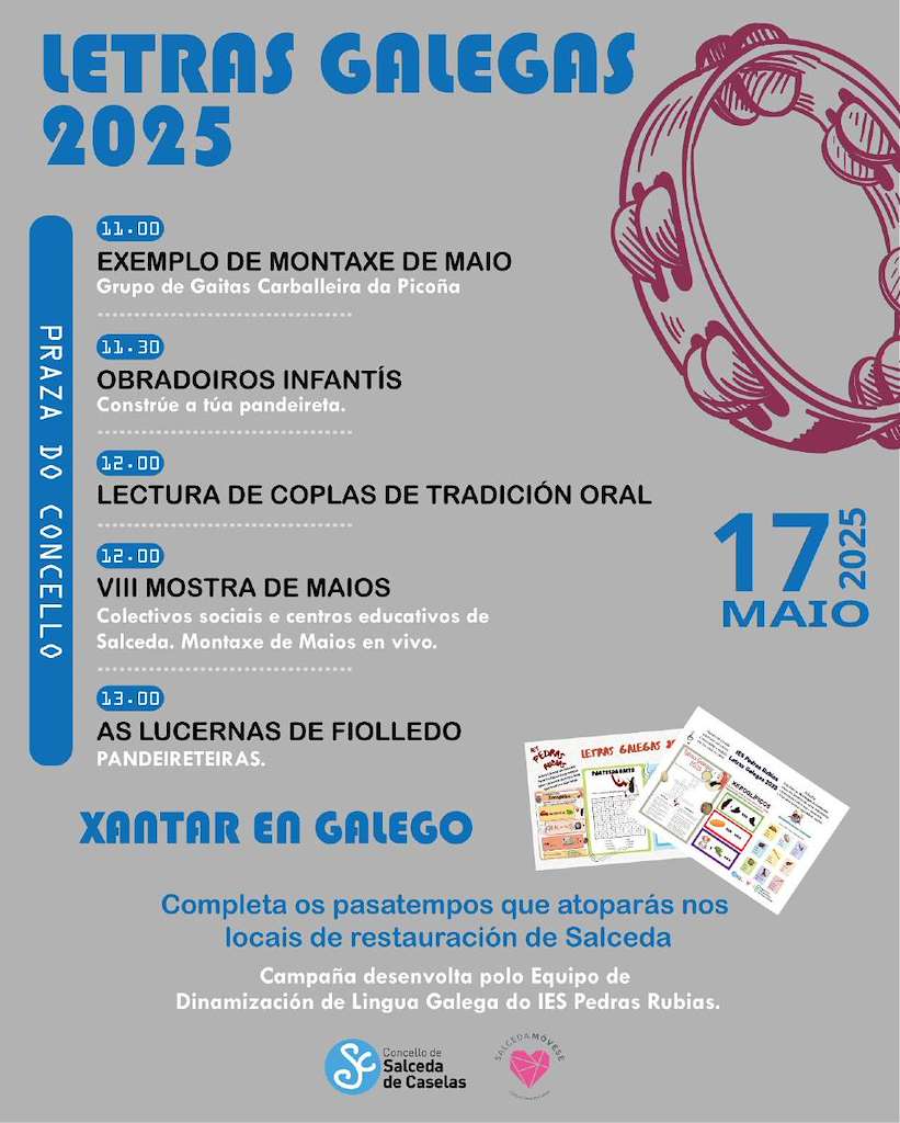Día das Letras Galegas  (2025) en Salceda de Caselas