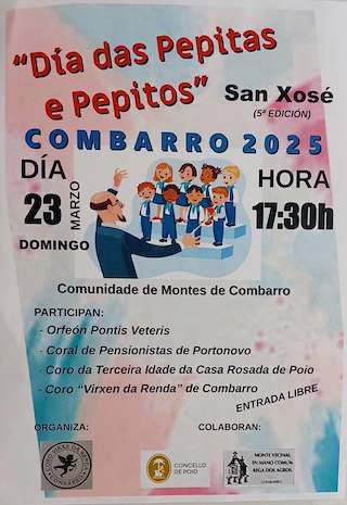 Fechas, información, programa, cartel, imágenes, mapa y ubicación de Día das Pepitas e Pepitos de Combarro  en  Poio