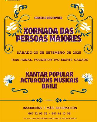 Fechas, información, programa, cartel, imágenes, mapa y ubicación de Día das Persoas Maiores  en  As Pontes de García Rodríguez