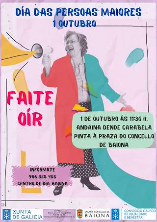 Fechas, información, programa, cartel, imágenes, mapa y ubicación de Día das Persoas Maiores (2025)  en  Baiona