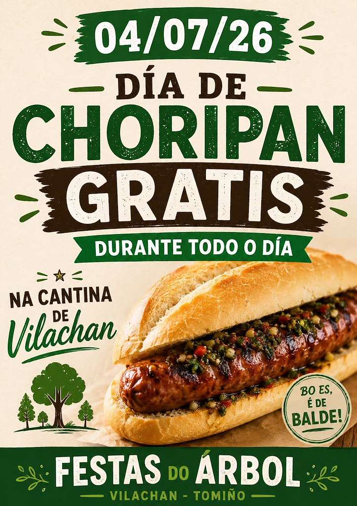 Día de Choripan de Vilachán  en Tomiño
