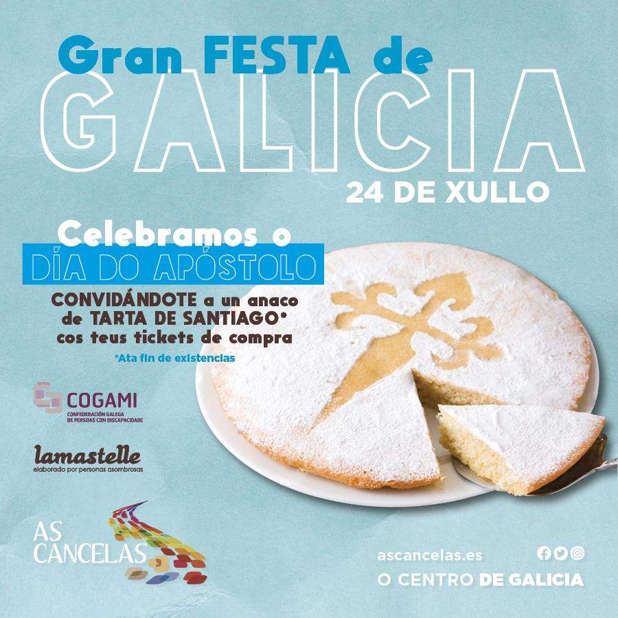 Día de Galicia en As Cancelas en Santiago de Compostela