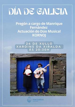 Fechas, información, programa, cartel, imágenes, mapa y ubicación de Día de Galicia  en  Ponteareas