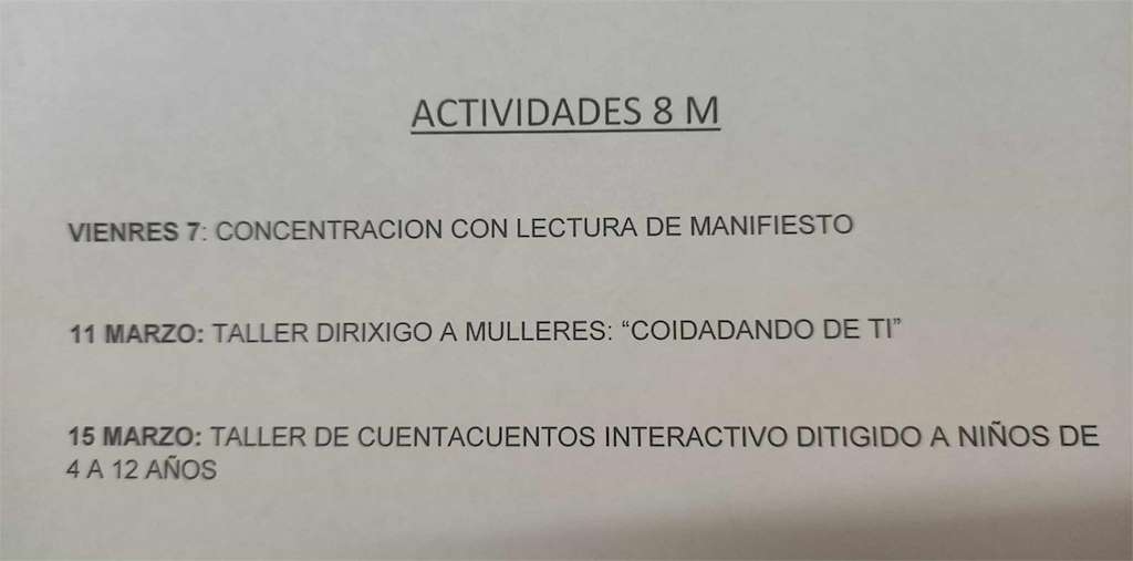 Día de la Mujer en Petín