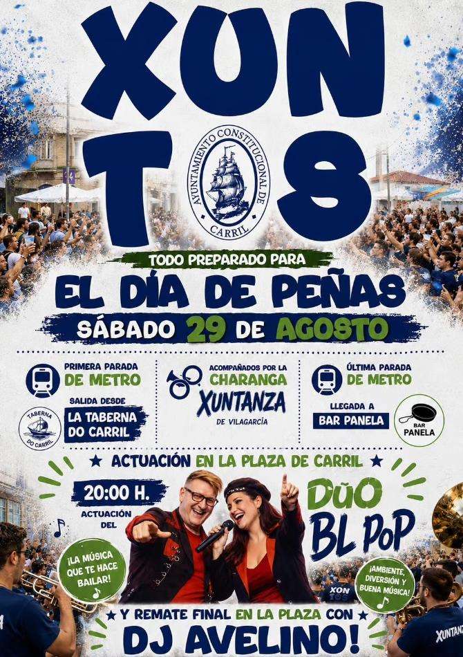 Día de Peñas e Xuntanza de Carril en Vilagarcía de Arousa