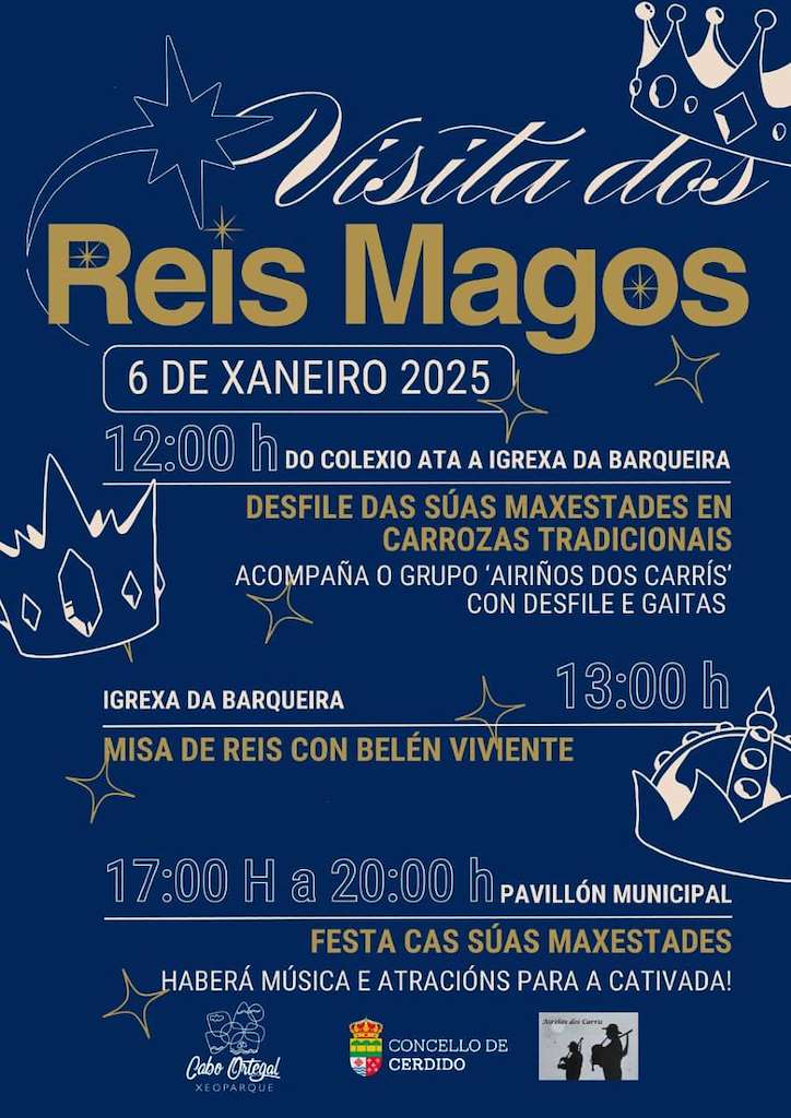 Día de Reis  (2026) en Cerdido