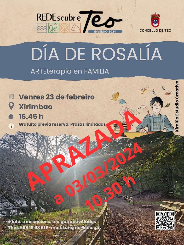 Día de Rosalía - ARTEterapia en Familia en Teo