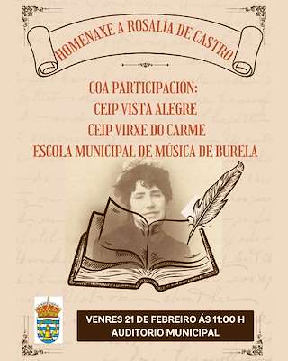 Fechas, información, programa, cartel, imágenes, mapa y ubicación de Día de Rosalía  en  Burela