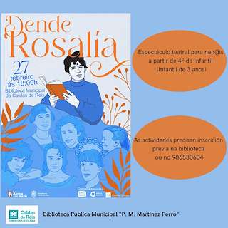 Fechas, información, programa, cartel, imágenes, mapa y ubicación de Día de Rosalía (2026)  en  Caldas de Reis