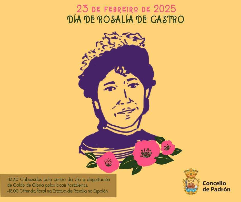 Día de Rosalía de Castro (2023) en Padrón