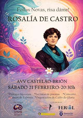 Fechas, información, programa, cartel, imágenes, mapa y ubicación de Día de Rosalía (2026)  en  Ferrol