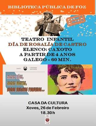 Fechas, información, programa, cartel, imágenes, mapa y ubicación de Día de Rosalía (2026)  en  Foz