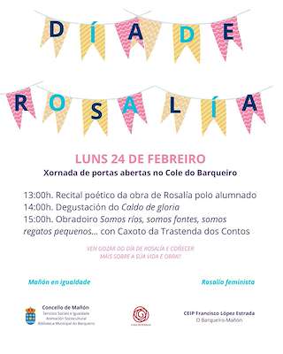 Fechas, información, programa, cartel, imágenes, mapa y ubicación de Día de Rosalía  en  Mañón
