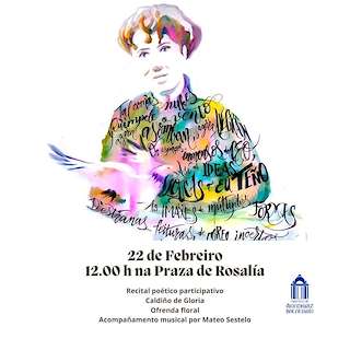 Fechas, información, programa, cartel, imágenes, mapa y ubicación de Día de Rosalía   en  Mondariz Balneario