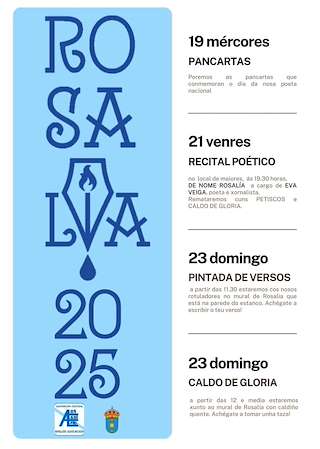 Fechas, información, programa, cartel, imágenes, mapa y ubicación de Día de Rosalía  en  Mugardos