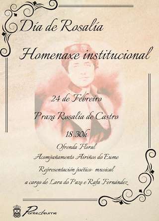 Fechas, información, programa, cartel, imágenes, mapa y ubicación de Día de Rosalía  en  Pontedeume