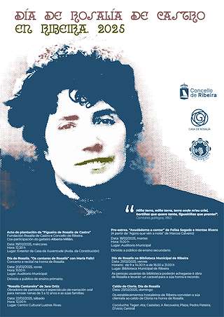 Fechas, información, programa, cartel, imágenes, mapa y ubicación de Día de Rosalía  en  Ribeira