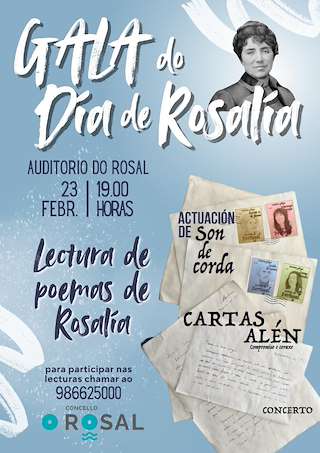 Fechas, información, programa, cartel, imágenes, mapa y ubicación de Día de Rosalía 