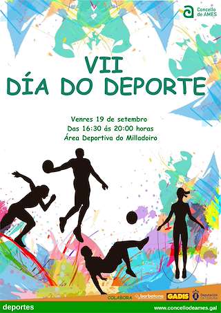 Fechas, información, programa, cartel, imágenes, mapa y ubicación de VII Día do Deporte  en  Ames