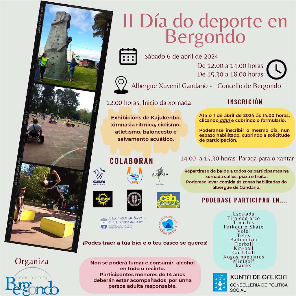 II Día do Deporte (2024) en Bergondo