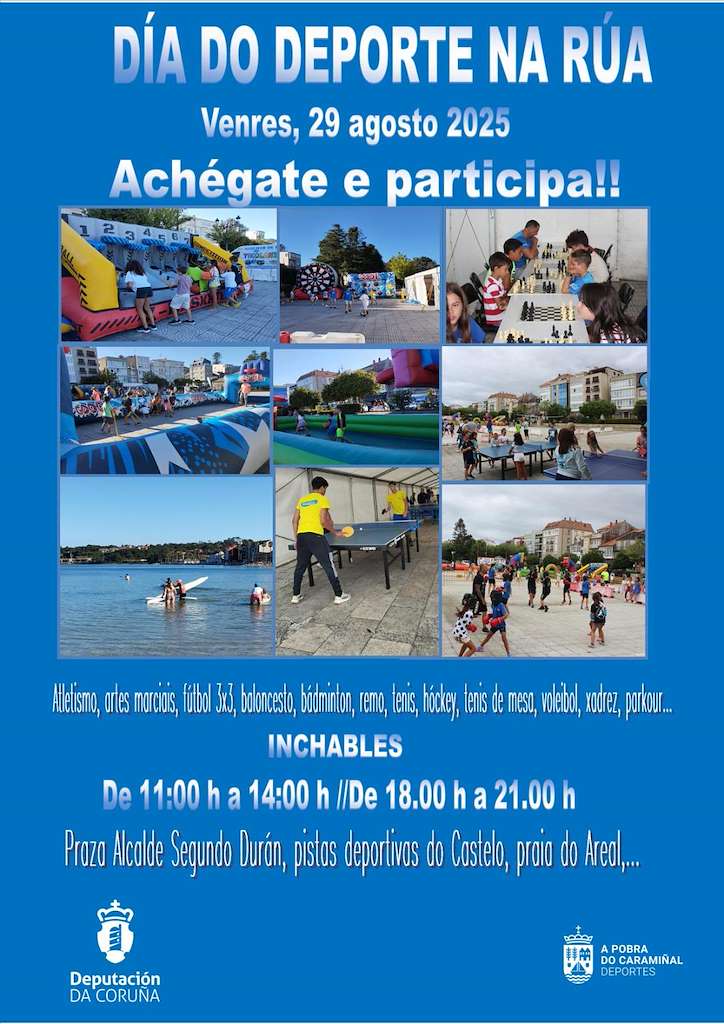 Día do Deporte na Rúa en A Pobra do Caramiñal