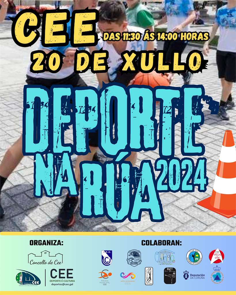 Día do Deporte na Rúa en Cee