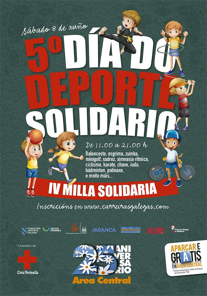 V Día do Deporte Solidario  en Santiago de Compostela