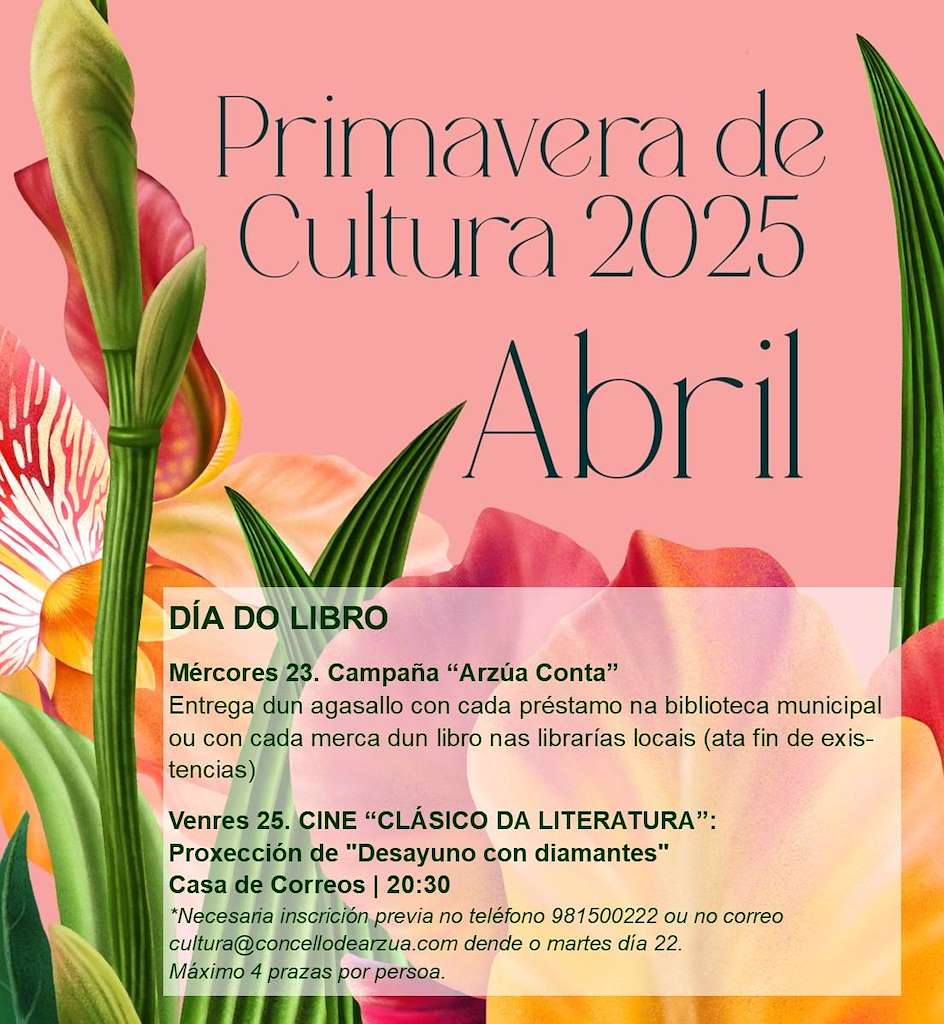 Día do Libro (2025) en Arzúa