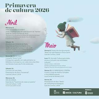 Fechas, información, programa, cartel, imágenes, mapa y ubicación de Día do Libro (2026) en Arzúa
