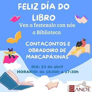 Fechas, información, programa, cartel, imágenes, mapa y ubicación de Día do Libro (2026)  en  Bande