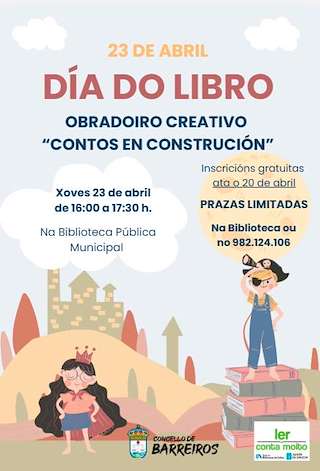 Fechas, información, programa, cartel, imágenes, mapa y ubicación de Día do Libro  (2026)  en  Barreiros