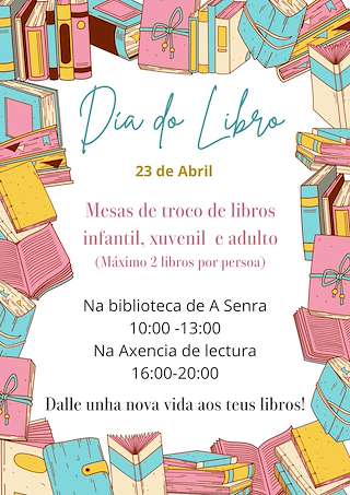 Fechas, información, programa, cartel, imágenes, mapa y ubicación de Día do Libro (2026)  en  Bergondo
