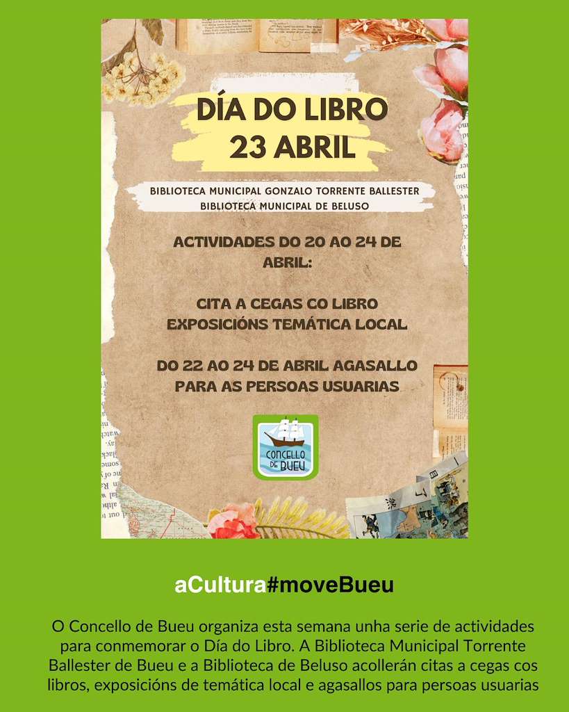 Día do Libro (2026) en Bueu