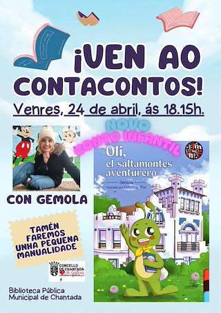 Fechas, información, programa, cartel, imágenes, mapa y ubicación de Día do Libro (2026)  en  Chantada