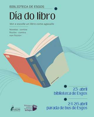 Fechas, información, programa, cartel, imágenes, mapa y ubicación de Día do Libro (2026)  en  Esgos