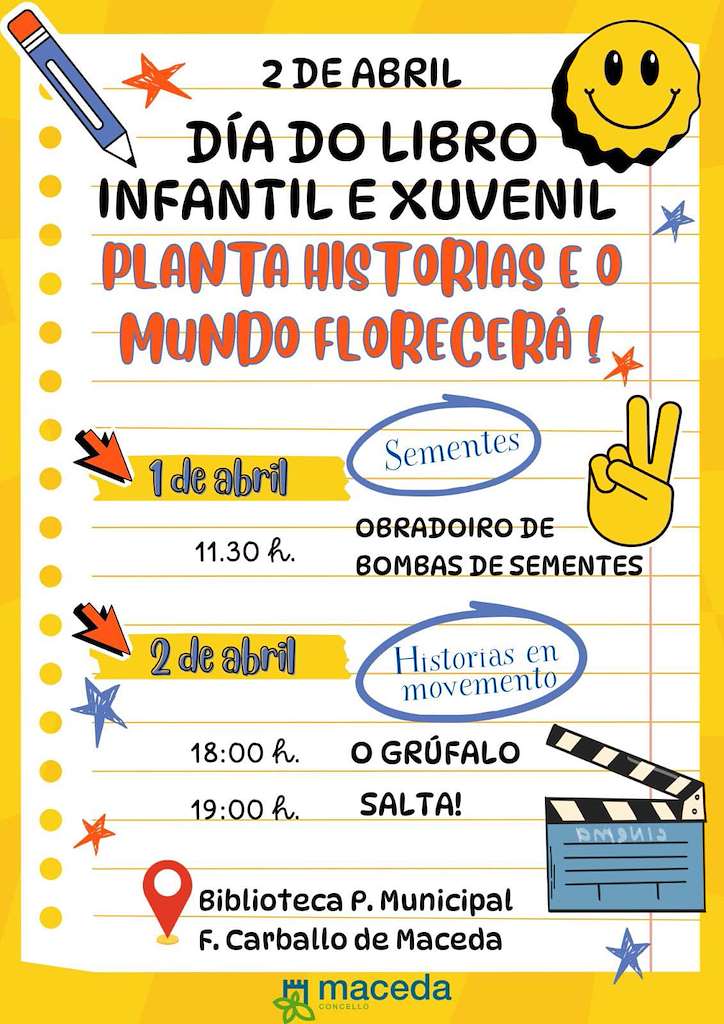 Día do Libro Infantil e Xuvenil en Maceda