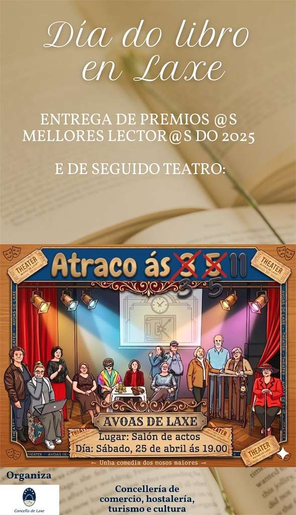 Día do Libro (2026) en Laxe