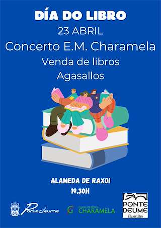 Fechas, información, programa, cartel, imágenes, mapa y ubicación de Día do Libro  en  Pontedeume