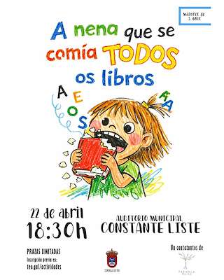 Fechas, información, programa, cartel, imágenes, mapa y ubicación de Día do Libro (2026)  en  Teo