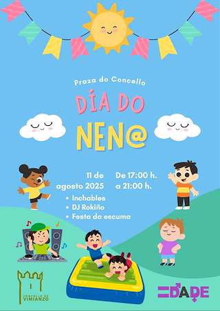 Fechas, información, programa, cartel, imágenes, mapa y ubicación de Día do Nen@  en  Vimianzo