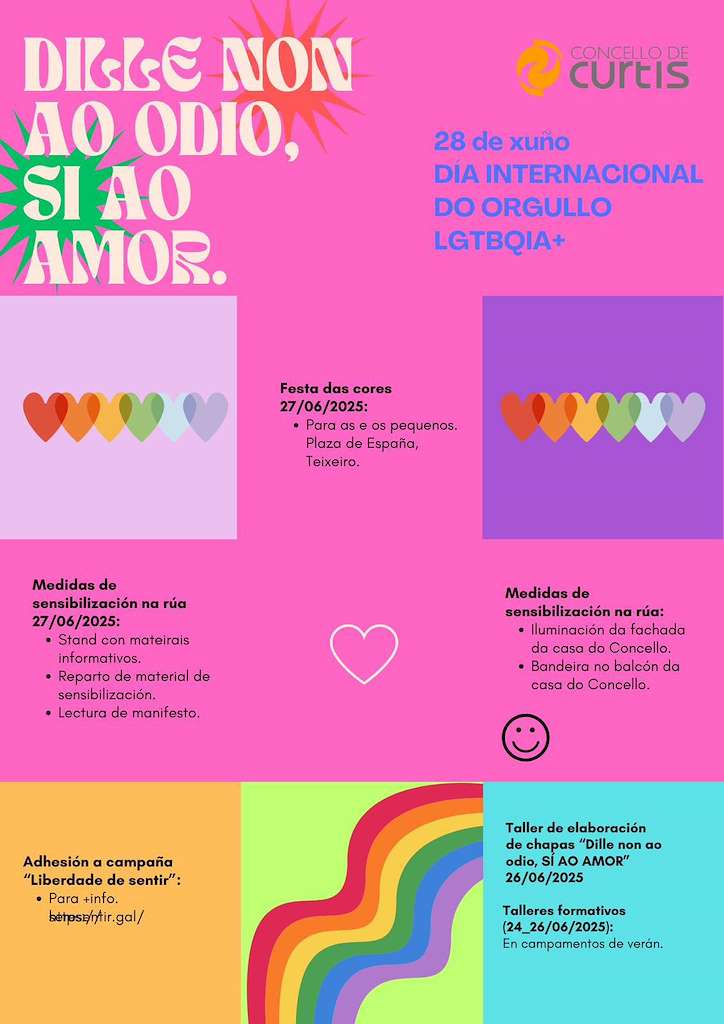 Día do Orgullo  (2025) en Curtis