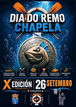 Fechas, información, programa, cartel, imágenes, mapa y ubicación de X Día do Remo de Chapela  (2026) en Redondela