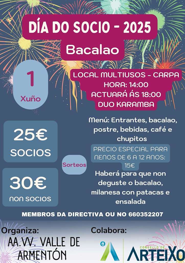Día do Socio de Armentón (2025) en Arteixo