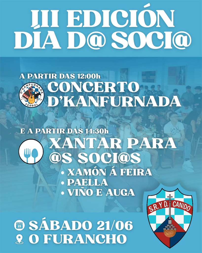 III Día do Socio de Canido  en Ferrol