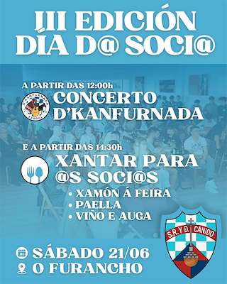 Fechas, información, programa, cartel, imágenes, mapa y ubicación de III Día do Socio de Canido   en  Ferrol