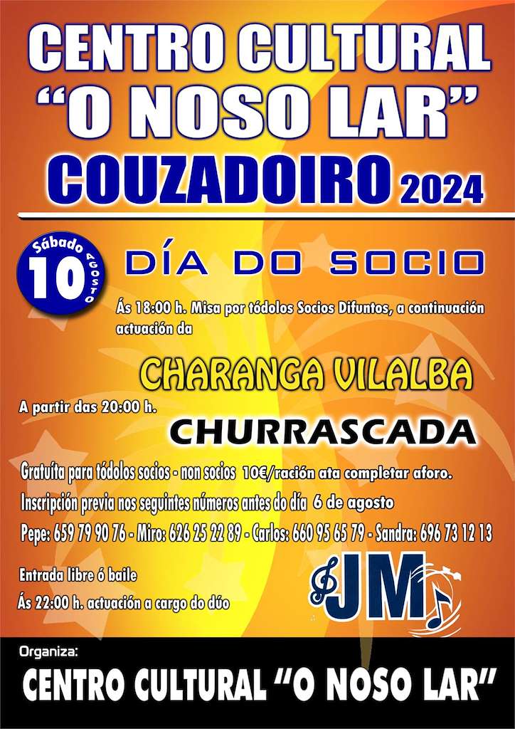 Día do Socio de Couzadoiro en Ortigueira