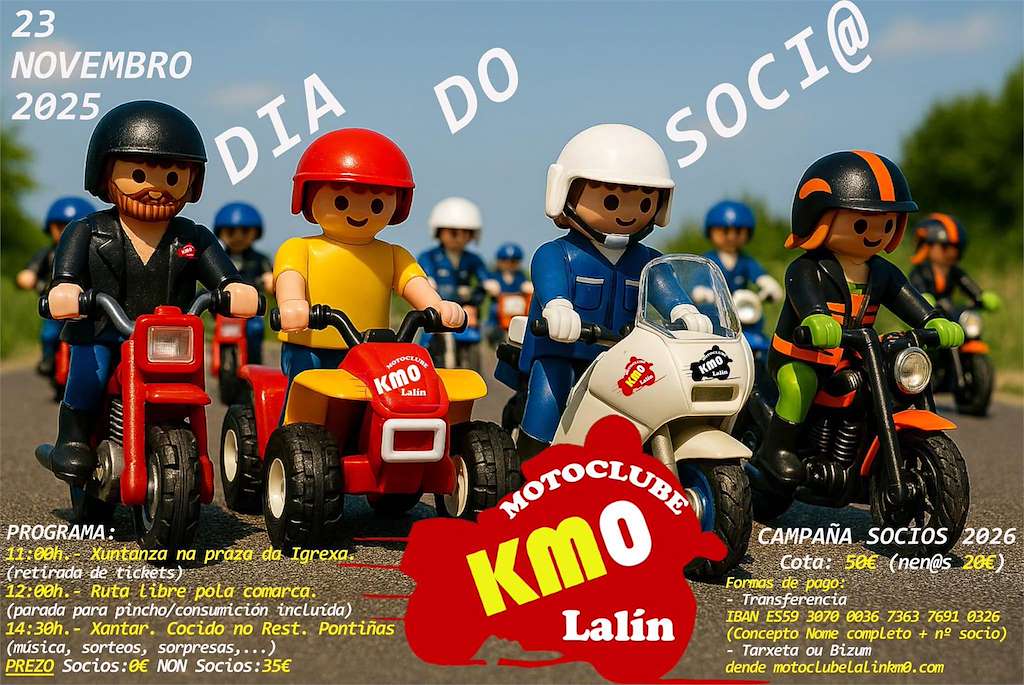 Día do Socio Motoclube Lalín Km 0