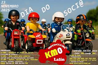 Fechas, información, programa, cartel, imágenes, mapa y ubicación de Día do Socio Motoclube Lalín Km 0 (2025)
