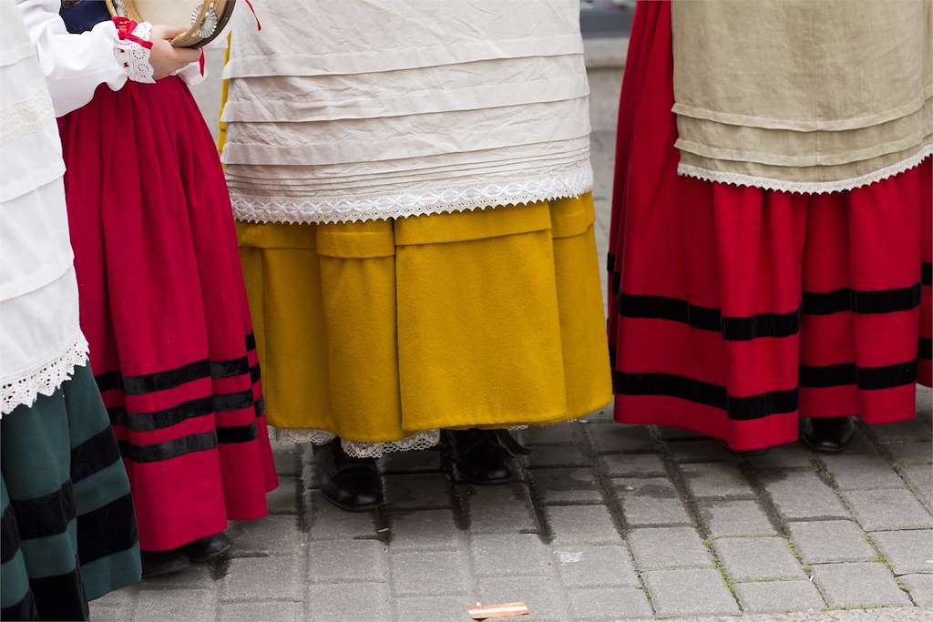 Día do Traxe Galego en Santiago de Compostela