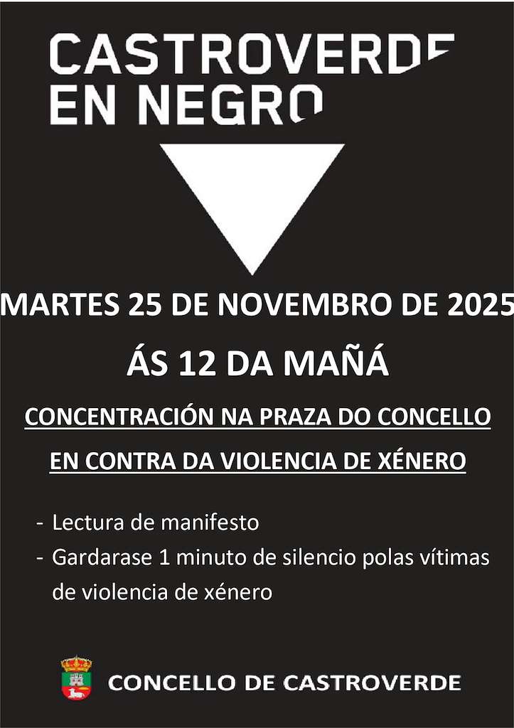 Día Internacional Contra a Violencia de Xénero en Castroverde